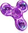 figrol led light-up fidget spinner for kids - hand spinner for anxiety relief and stress reduction logo