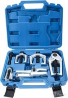 8milelake 6pc front end service tool kit with ball joint separator, pitman arm & tie rod puller logo