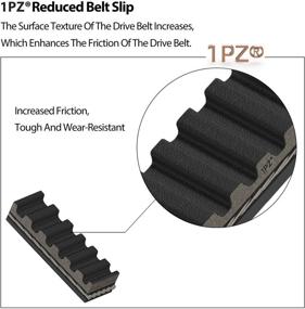 img 1 attached to 🛵 1PZ V1P-743 Premium CVT Drive Belt (743-20-30) for GY6 125cc 150cc 152QMI 157QMJ Short Case Scooter Moped ATV Go Kart