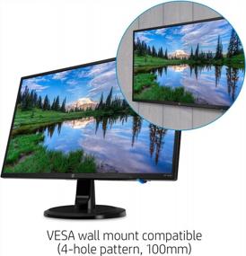 img 1 attached to HP 24YH 23.8" HD IPS Monitor with Anti-Glare, Blue Light Filter & Tilt Adjustment