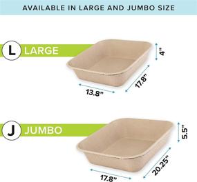 img 4 attached to 🐱 Kitty Sift: Disposable Sifting Litter Box and Liners, Scoop-Free - Available in Large and Jumbo Sizes