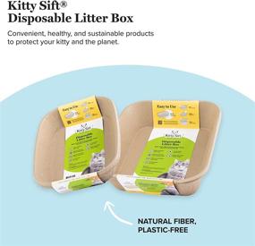 img 3 attached to 🐱 Kitty Sift: Disposable Sifting Litter Box and Liners, Scoop-Free - Available in Large and Jumbo Sizes