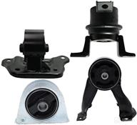 🔧 ena engine motor and trans mount set of 4 compatible with mitsubishi lancer 2.0l automatic transmission 2002-2007 | a4641 a4617 a4606 a6647 replacement logo