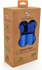 img 2 attached to 🐾 Premium Pet Poop Bags with FREE Dispenser - Argyle Purple (360 Scented Refill Rolls) by Best Pet Supplies, Inc.