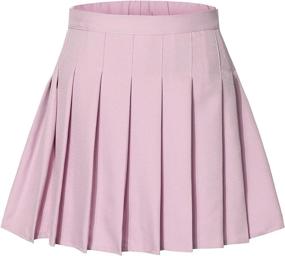 img 4 attached to Tremour Pleated School Uniform Toddlers Girls' Clothing : Skirts & Skorts