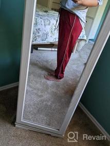 img 6 attached to Women'S 100% Cotton Soft Sweatpants Joggers With Pockets For Yoga, Sleep, And Lounging
