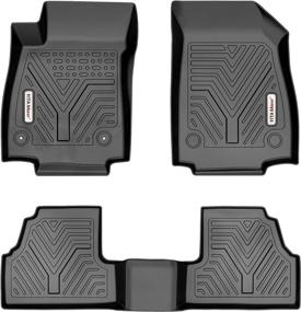 img 4 attached to YITAMOTOR Floor Mats Compatible All Weather Interior Accessories : Floor Mats & Cargo Liners