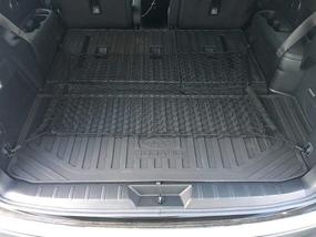 img 3 attached to Subaru Ascent 2019 2020 2021 New - Envelope Style Trunk Cargo Net for Better Storage Solution