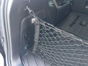 img 1 attached to Subaru Ascent 2019 2020 2021 New - Envelope Style Trunk Cargo Net for Better Storage Solution