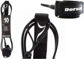 img 4 attached to Premium DORSAL Longboard Surf Leash - Perfect For SUP Surfing!