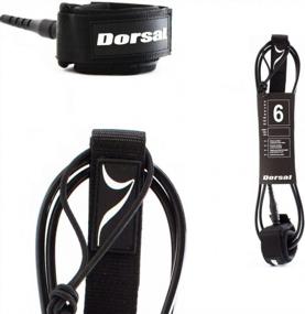 img 3 attached to Premium DORSAL Longboard Surf Leash - Perfect For SUP Surfing!
