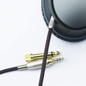img 1 attached to Bose QuietComfort 25/35, QC25/QC35 II Replacement Audio Upgrade Cable - 1.5M (4.9Ft)