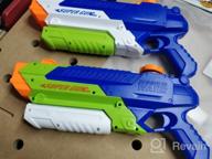 img 1 attached to Get Ready For Summer Fun With Beewarm Water Guns - 900 CC Long Range Super Soakers - Perfect Gift For Kids And Adults - Red (4 Packs) review by Tony Guernsey