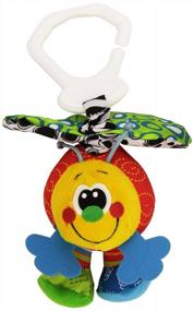 img 1 attached to Buzzing Fun For Your Little One - Playgro Groovy Mover Bee Baby Toy!