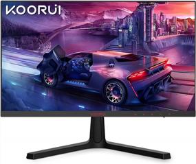 img 4 attached to 💻 Ultra Thin 24E4 - FreeSyncTM Compatible Monitor with 1920X1080P Resolution, 165Hz Refresh Rate, Wall Mountable, Blue Light Filter, Tilt Adjustment, Frameless Design and HD Display
