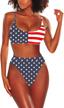 flaunt your beach body in cutiefox's push up high waist bikini sets logo