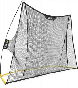 img 3 attached to SKLZ Home Range Golf Net With Dual Net For Easy Ball Return And Portable Carry Bag Ideal For Backyard Practice