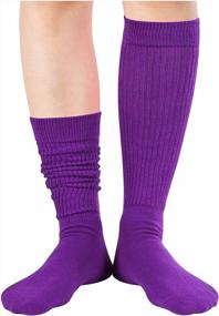 img 1 attached to Zmart Novelty Slouch Socks Women, Slouchy Socks Women, Girls Stacked Socks