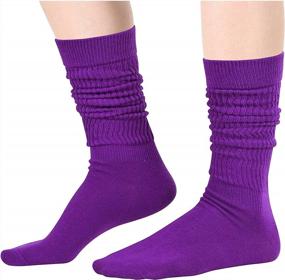 img 2 attached to Zmart Novelty Slouch Socks Women, Slouchy Socks Women, Girls Stacked Socks