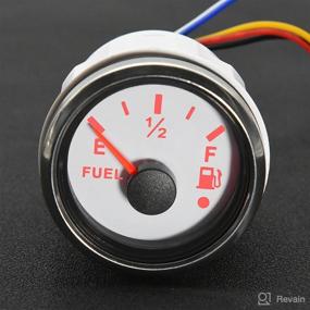 img 3 attached to 🚤 ARTILAURA Marine Fuel Gauge, Waterproof Fuel Level Meter 240-33ohm 0-190ohm for Universal AUTO Car Truck Vehicle Diesel RV - 2-1/16" 52mm Boat Fuel Gauge