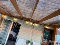 картинка 1 прикреплена к отзыву 10'X20' UV Block Sun Shade Canopy With Grommets For Outdoor Pergola, Patio, Garden Deck By DOEWORKS - Shade Cloth от Steven Chiumento