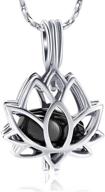 lotus flower cremation jewelry: a beautiful keepsake to hold ashes логотип