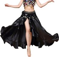 👗 belly dance skirt for women by munafie - trendy clothing in skirts logo