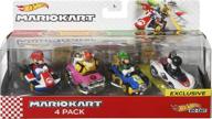 🏎️ hot wheels mario kart characters and karts: epic 4-pack of die-cast toy cars [amazon exclusive] logo