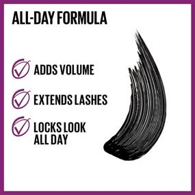 img 2 attached to 👁️ Maybelline Washable Volumizing Lengthening Multiplying Mascara: Ultimate Lashes in a Single Stroke!