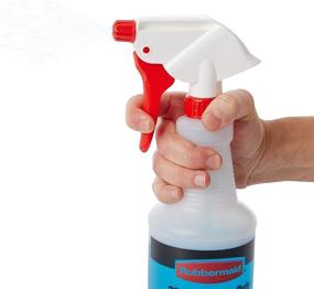 img 1 attached to 🧴 Rubbermaid Heavy-Duty Spray Bottle: 32oz (Pack of 3) - Durable and Efficient Solution