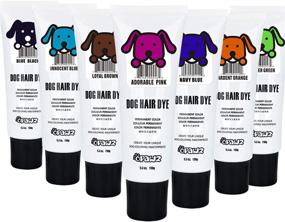 img 1 attached to 🐶 OPAWZ Pet Hair Dye - Horse & Dog Grooming Supplies - Permanent Hair Dye - Safe & Non-Toxic for Dogs & Horses 6+ Months - Pink Color - 5.3 Oz Tube (Pack of 2)