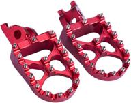 🛵 hopider cnc wide foot pegs mx - compatible with various honda cr & crf models логотип