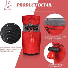 img 3 attached to Waterproof Breathable Protector Adjustable Drawstring Dogs ~ Apparel & Accessories