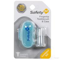 🦷 safety 1st fingertip toothbrush case: protecting your brush for hygienic oral care on the go logo