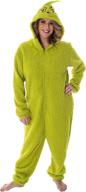 🎅 grinch who stole christmas matching family costume pajama sherpa union suits - adult, child, toddler, pets логотип