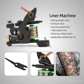 img 3 attached to 🖋️ Tattoo Machine: JimKing for Liner & Shader