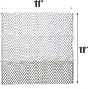 img 3 attached to 🧽 Olivia Tree 5PCS Monotone Dish Washing Net Cloths - Efficient Dish Mesh Net, Scourer, Quick Dry - Perfect Scrubber for Washing Dishes 11"x11" - Dish Sponge, Dish Scrub