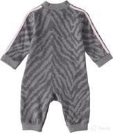 adidas am1032 tracksuit aop covrerall apparel & accessories baby girls : clothing логотип