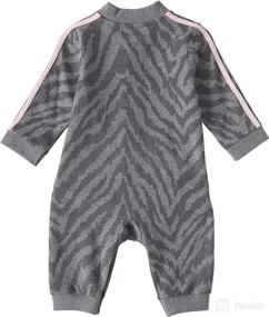 img 2 attached to Adidas AM1032 Tracksuit AOP Covrerall Apparel & Accessories Baby Girls : Clothing