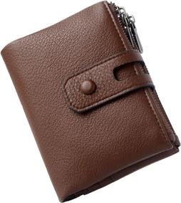 img 4 attached to Leather Wallet Blocking Womens Credit Women's Handbags & Wallets at Wallets