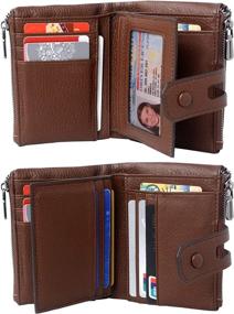 img 3 attached to Leather Wallet Blocking Womens Credit Women's Handbags & Wallets at Wallets