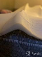 картинка 1 прикреплена к отзыву Full Size Orthopedic Foam Mattress Topper For Back Pain Relief And Improved Sleep Quality - Nutan 1-Inch Breathable Soft Luxury Bed Pad. от Stanley Redline