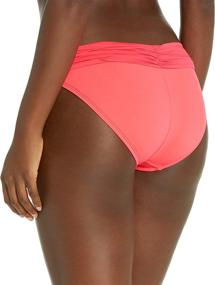 img 1 attached to Blanca Goddess Shirred Hipster Swimsuit Women's Clothing : Swimsuits & Cover Ups