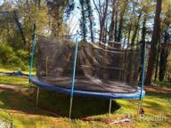 img 1 attached to Kids Trampoline With Enclosure Net, Ladder & Safe Bounce - ASTM And CPSIA Approved For Outdoor Backyard Use (8Ft 10Ft 12Ft 14Ft 15Ft 16Ft) review by Sean Zamora
