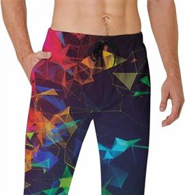 img 1 attached to Stay Comfortable And Fashionable With Idgreatim'S 3D Graphic Jogger Sweatpants For Men And Women - Available In Sizes S-XXL!