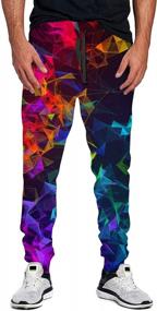 img 4 attached to Stay Comfortable And Fashionable With Idgreatim'S 3D Graphic Jogger Sweatpants For Men And Women - Available In Sizes S-XXL!