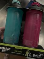 img 1 attached to Stay Fit And Hydrated With Contigo'S 28Oz Shake & Go 2.0 Shaker Bottle (2 Pack) - Ideal For Bubble Tea & Dragonfruit Lovers! review by Yalena Torres