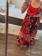 img 1 attached to Flaunt Your Summer Style With YESNO Women'S Bohemian Floral Maxi Dress review by Justin Spence