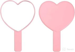 img 4 attached to 💕 The TBWHL Heart Shaped Travel Handheld Cosmetic Organizer: Compact Storage for Beauty Essentials