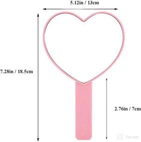 img 3 attached to 💕 The TBWHL Heart Shaped Travel Handheld Cosmetic Organizer: Compact Storage for Beauty Essentials